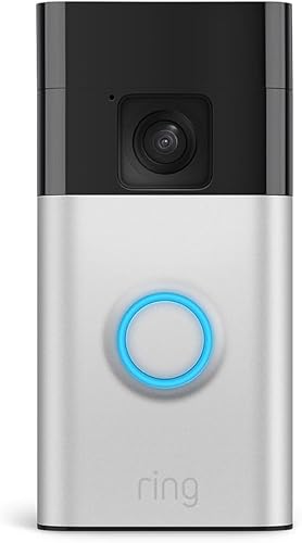 Ring Battery Doorbell, Home or business security with Head-to-Toe vide — Build quality and design details up close