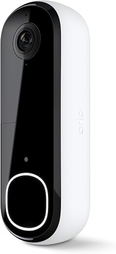 Arlo Video Doorbell 2K (2nd Gen, Latest Release), Wireless or Wired, 2 — Size, capacity and configuration compared