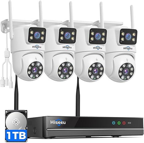 Hiseeu Wireless Security Cameras Outdoor, 5G & 2.4G WiFi Pro, Wireless — Real-world performance testing in action