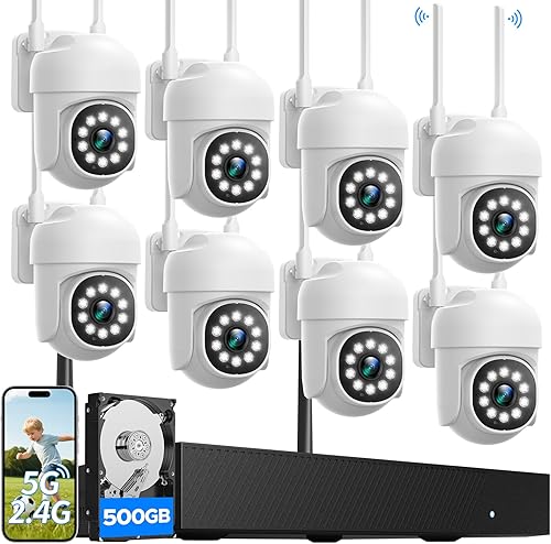 Home Security Camera System, CAMCAMP 24/7 Recording Security Cameras W — Real-world performance testing in action