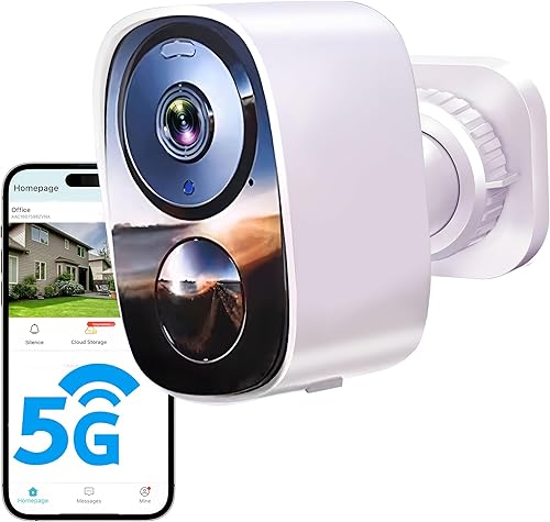 2026 Upgraded 2K Security Cameras Wireless Outdoor, Free Cloud Storage — Build quality and design details up close